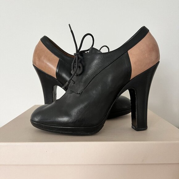 Vintage Dries Van Noten Lace-Up Bootie - Picture 1 of 5